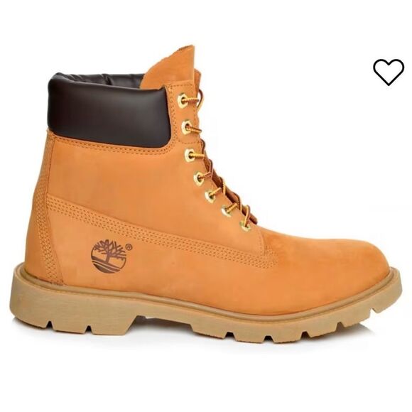 TIMBERLAND 6" PREMIUM NUBUCK WHEAT COLLAR WATERPROOF BOOT MEN'S 10.5M 18094 - Picture 1 of 13